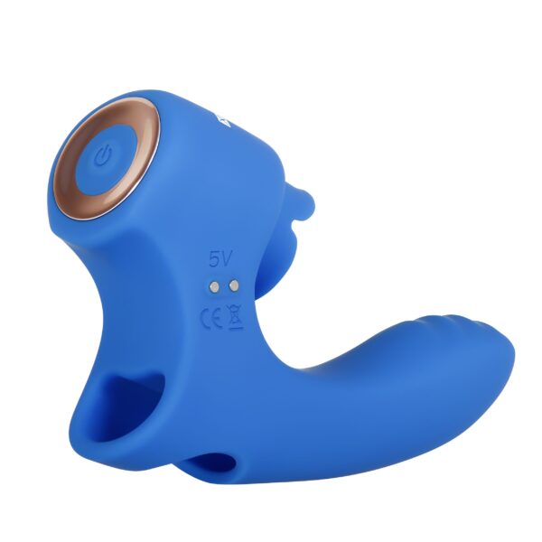 Evolved - Flick It Vinger Vibrator - Blauw - Afbeelding 11