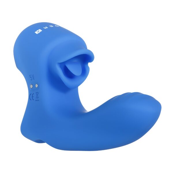 Evolved - Flick It Vinger Vibrator - Blauw - Afbeelding 7