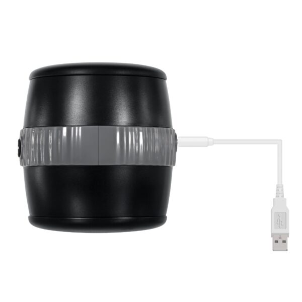 Evolved - Barrel of Fun Masturbator - Zwart - Afbeelding 5