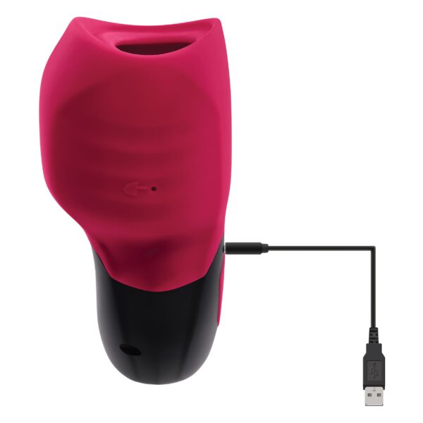 Evolved - Body Kisses Vibrator - Rood/Zwart - Afbeelding 4