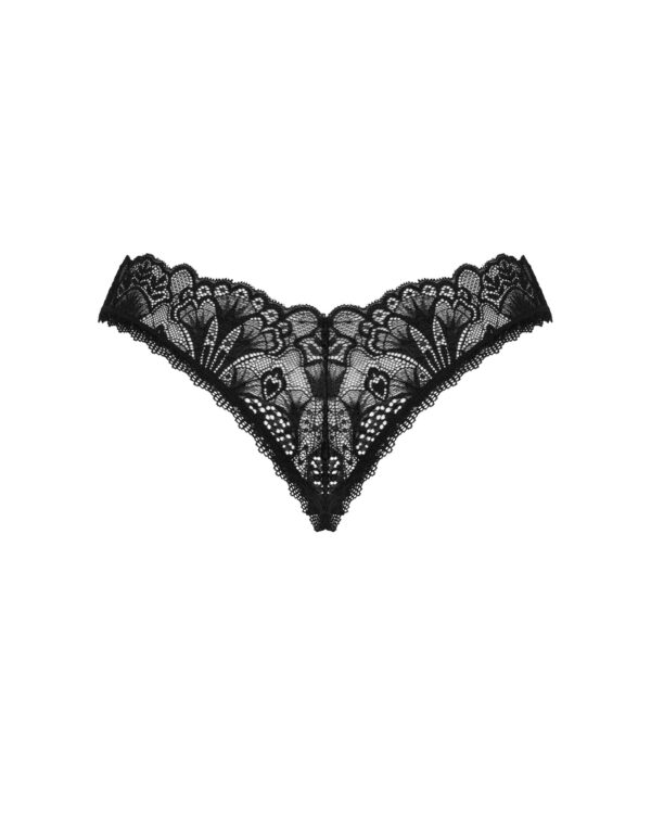 Donna Dream String Met Open Kruisje - Zwart - Afbeelding 3