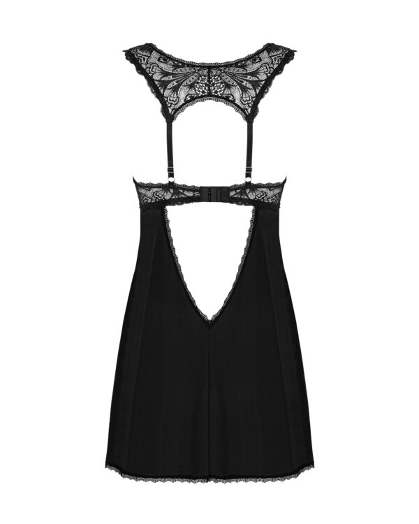 Donna Dream Kanten Babydoll - Black - Afbeelding 5