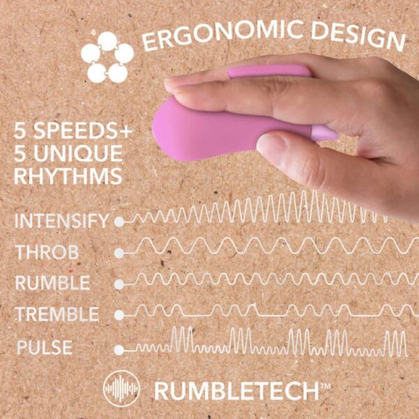 Gaia Eco Delight Vibrator - Paars - Afbeelding 5