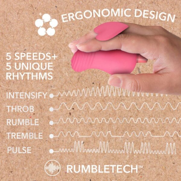 Gaia Eco Love Vibrator - Koraal - Afbeelding 4