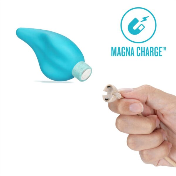 Gaia Eco Caress Vibrator - Aqua - Afbeelding 3