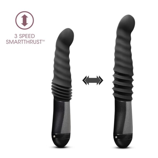 Temptasia - Lazarus Stotende Dildo - Zwart - Afbeelding 3