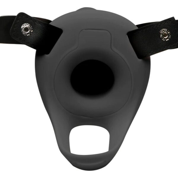 Realistische Siliconen Penis Sleeve - Zwart - Afbeelding 2