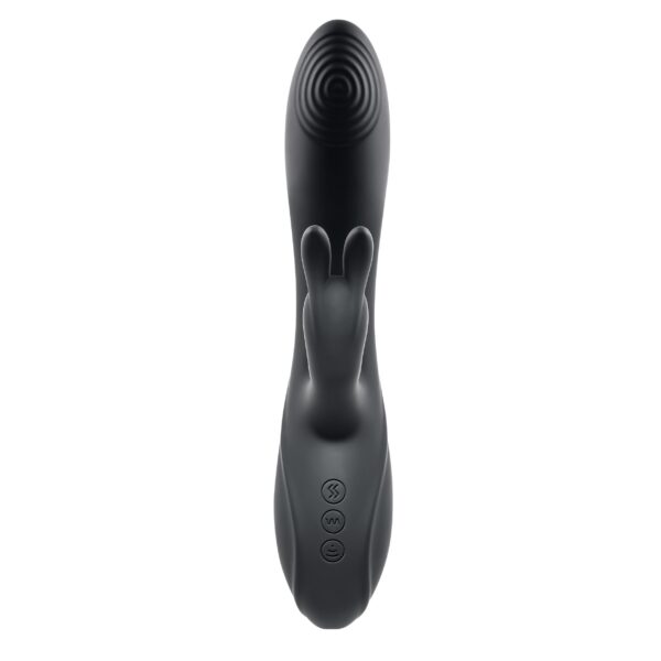 Evolved - Rabbit Hole Vibrator - Zwart - Afbeelding 2
