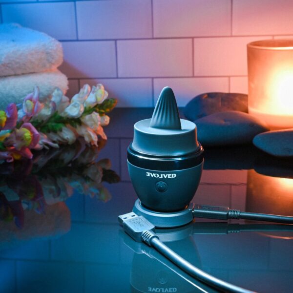 Evolved - Tongue Tied Vibrator - Zwart - Afbeelding 5