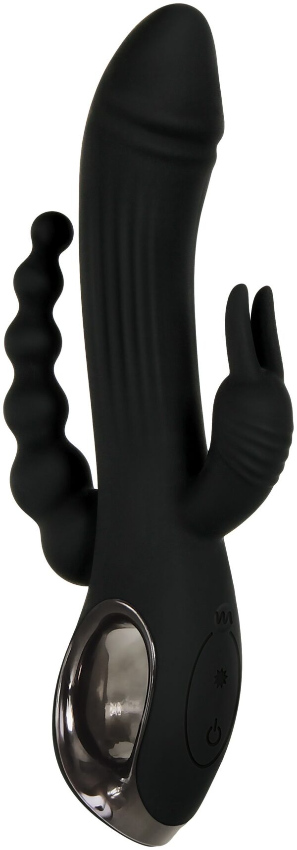Evolved - Trifecta Rabbit Vibrator - Zwart - Afbeelding 2