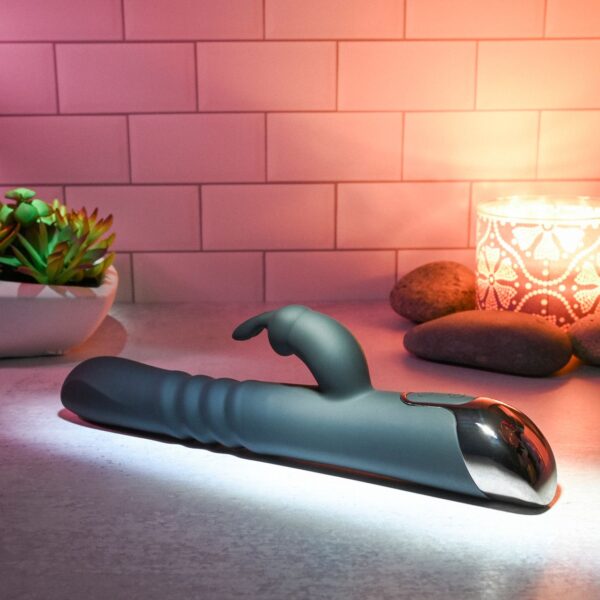 Evolved - Rapid Rabbit Stotende Vibrator - Zwart - Afbeelding 4