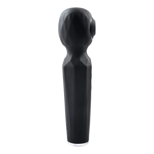 Evolved - Rainbow Sucker Wand Vibrator - Zwart - Afbeelding 2