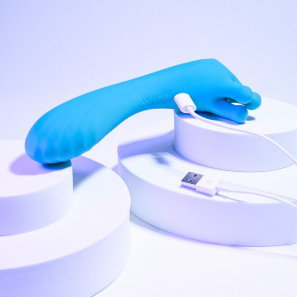 Evolved - Heads or Tails Vibrator - Blauw - Afbeelding 4