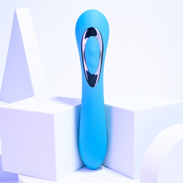 Evolved - Heads or Tails Vibrator - Blauw - Afbeelding 6