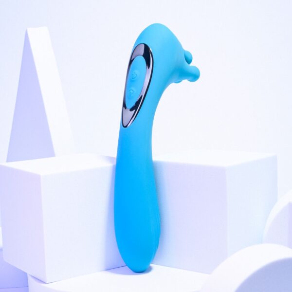 Evolved - Heads or Tails Vibrator - Blauw - Afbeelding 7
