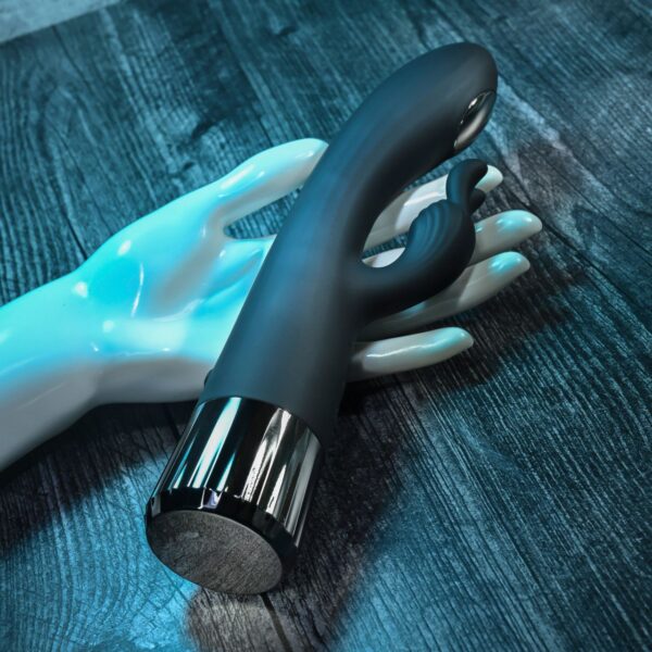 Evolved - Heat Up and Chill Rabbit Vibrator - Zwart - Afbeelding 3