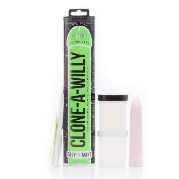 Clone-A-Willy Kit - Glow In The Dark Green - Afbeelding 2