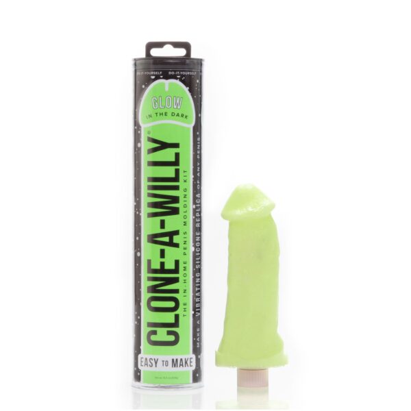 Clone-A-Willy Kit - Glow In The Dark Green - Afbeelding 3