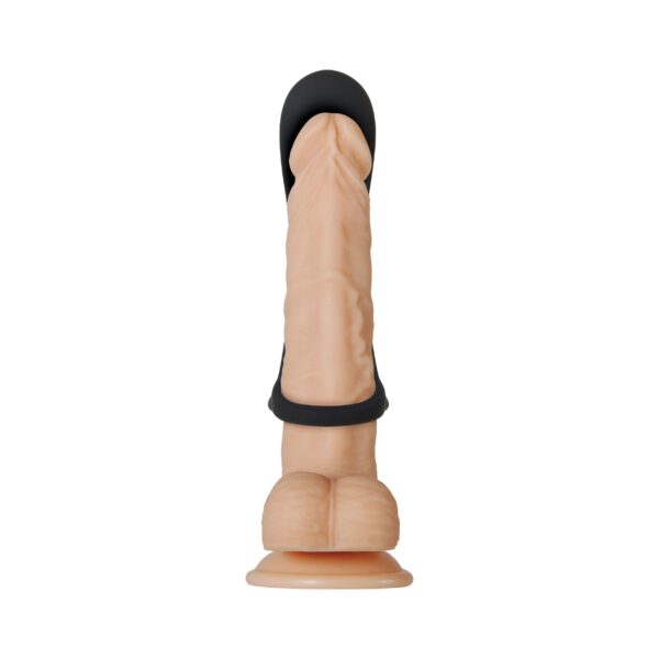 Evolved - Cock Armor Vibrerende Cockring - Zwart - Afbeelding 2