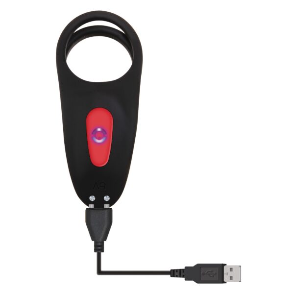 Evolved - Vibrating Penis Verlenger - Zwart - Afbeelding 9