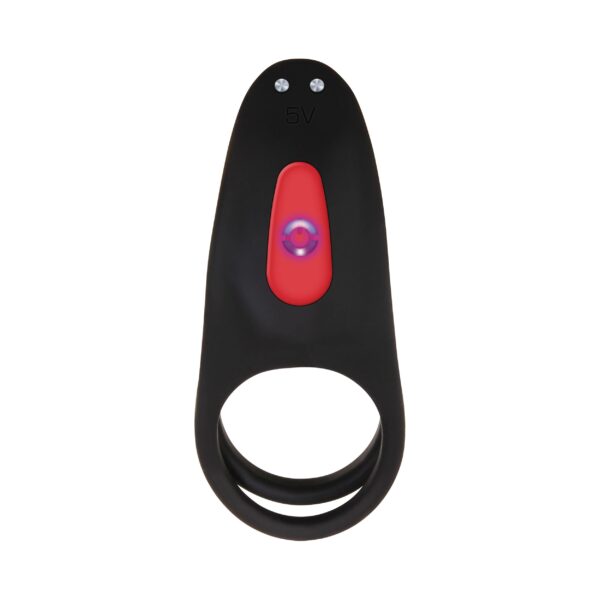 Evolved - Vibrating Penis Verlenger - Zwart - Afbeelding 11