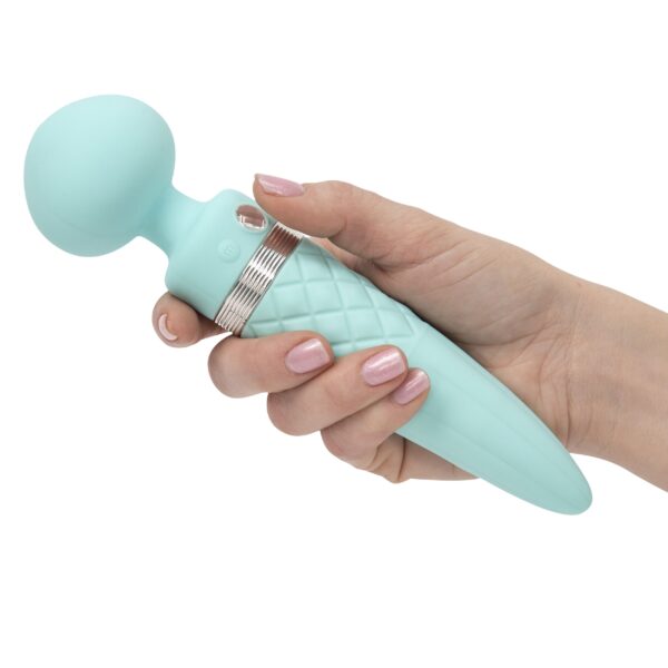 Pillow Talk - Sultry Dubbele Vibrator - Teal - Afbeelding 3
