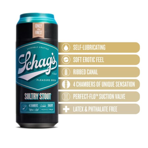 Schag's - Sultry Stout Masturbator - Frosted - Afbeelding 4
