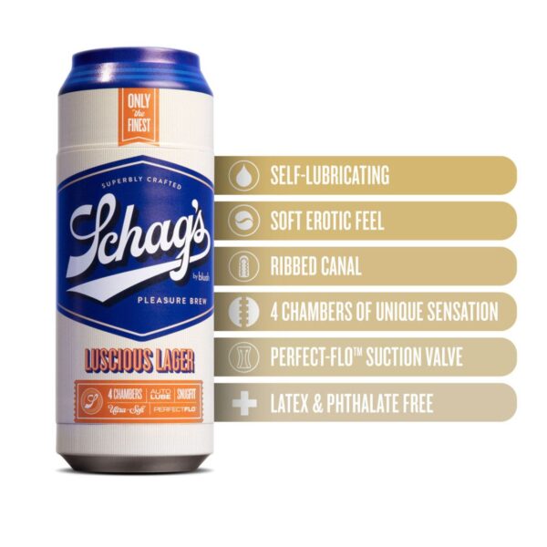 Schag’s - Luscious Lager Masturbator - Frosted - Afbeelding 4