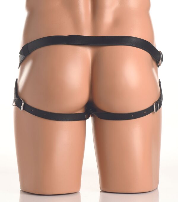 Realistische Vibrerende Siliconen Penis Sleeve - Beige - Afbeelding 5