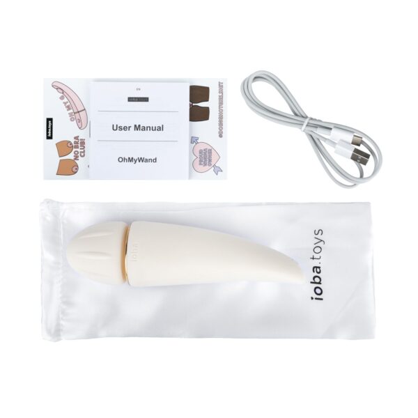 Ioba OhMyWAND 1 Wand Vibrator - Wit - Afbeelding 4