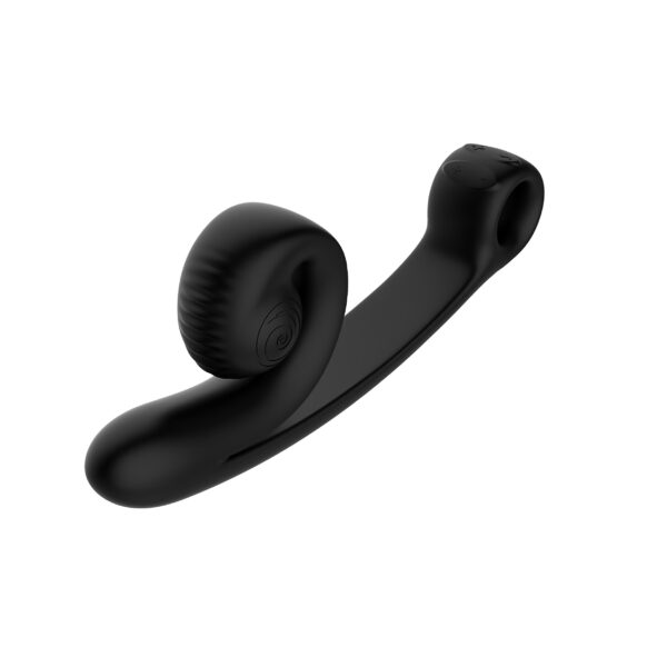Snail Vibe Curve Duo Vibrator - Zwart - Afbeelding 3