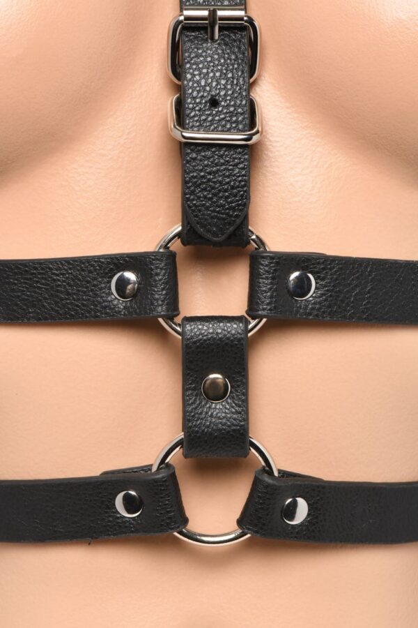 Dames Body Harnas - Zwart L/XL - Afbeelding 6