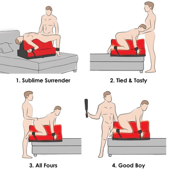 Love Bench - Rood - Afbeelding 15