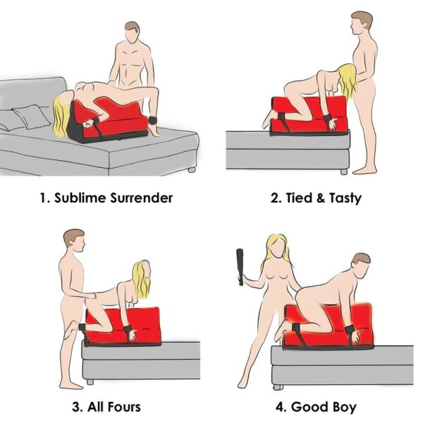 Love Bench - Rood - Afbeelding 16