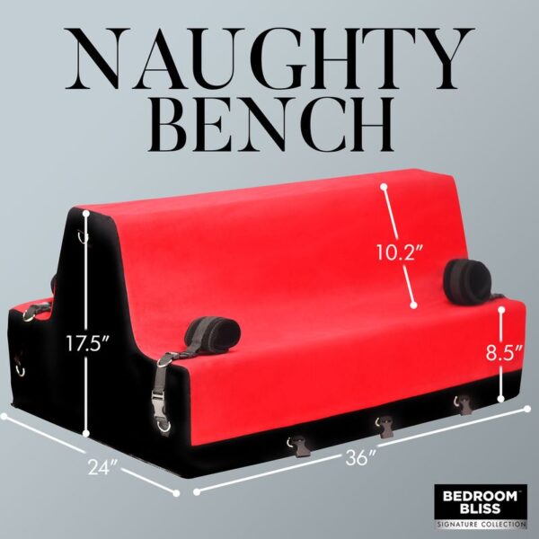 Love Bench - Rood - Afbeelding 10
