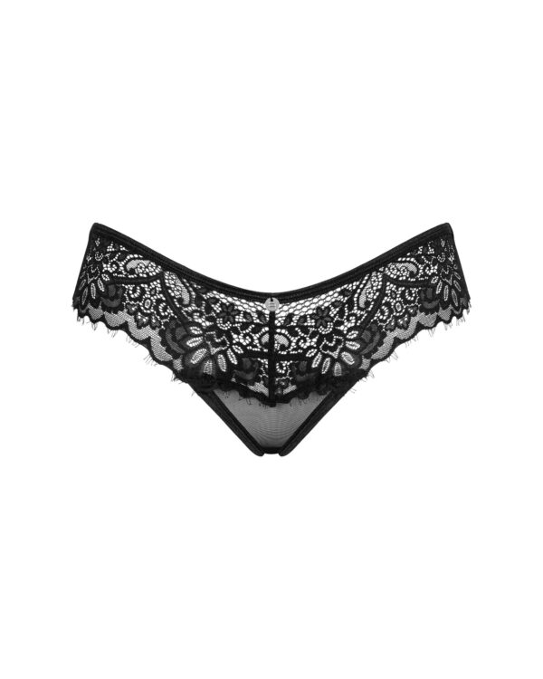 Maderris Kanten Zwarte Slip - Afbeelding 4