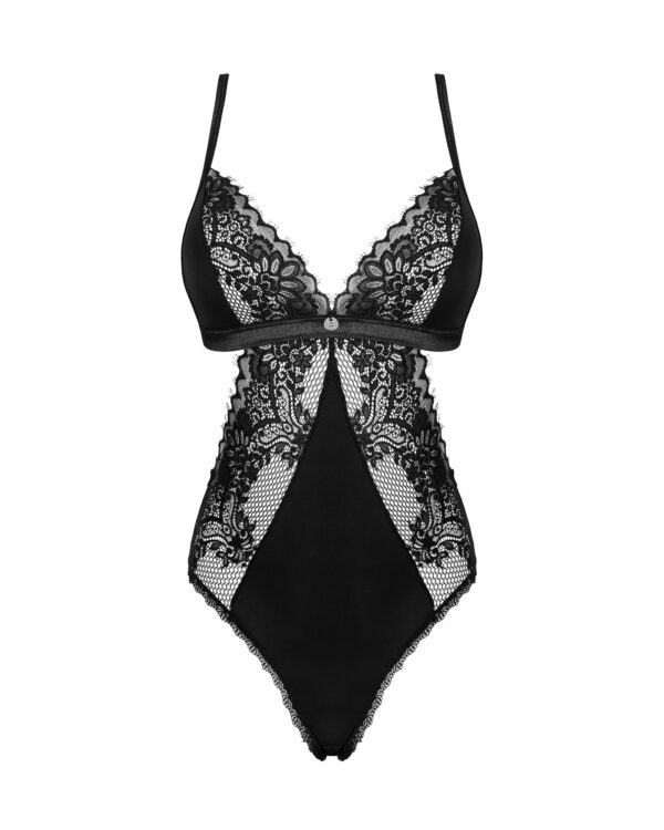 Maderris Romantische Zwarte Body - Afbeelding 4