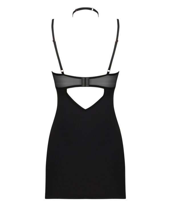 Selinne Sexy Babydoll Met String - Zwart - Afbeelding 3
