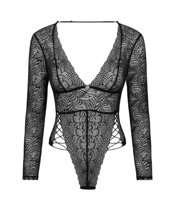 Merlys Elegante Body met Lange Mouwen - Afbeelding 3