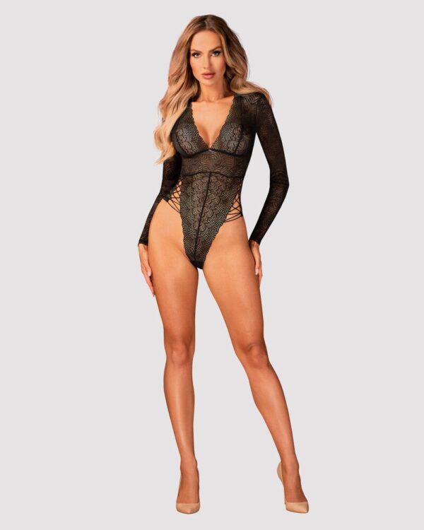 Merlys Elegante Body met Lange Mouwen - Afbeelding 6