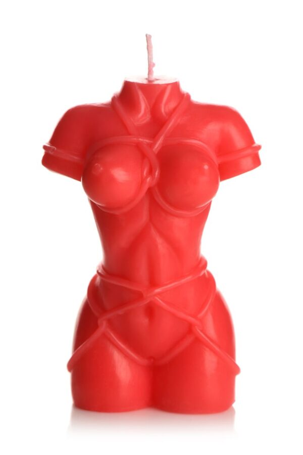 Druppel Kaars - Rood - Afbeelding 2