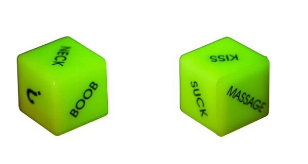 Love Dice Glow in the Dark Set - Engelse versie - Afbeelding 3