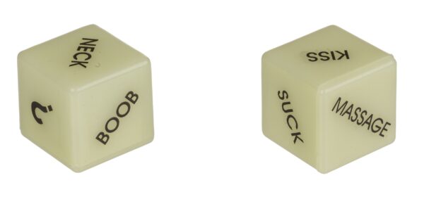 Love Dice Glow in the Dark Set - Engelse versie - Afbeelding 4