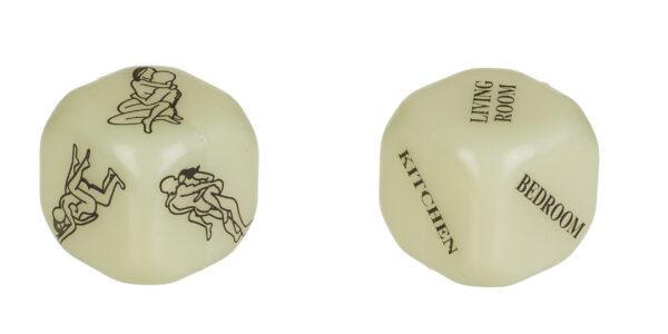 Love Dice Kamasutra Glow in the Dark Set - Engelse versie - Afbeelding 4