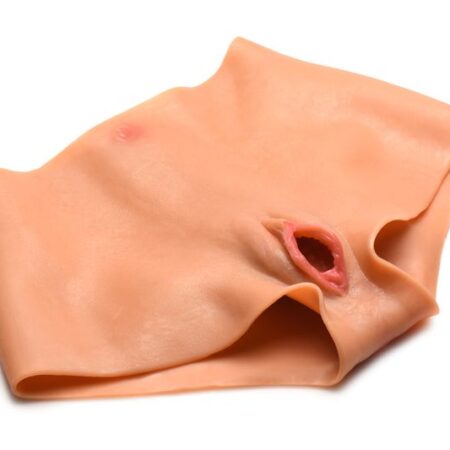 Slipje Siliconen Vagina + Kont - Medium