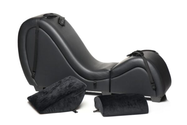 Kinky Seks Lounge met Kussens - Zwart - Afbeelding 6