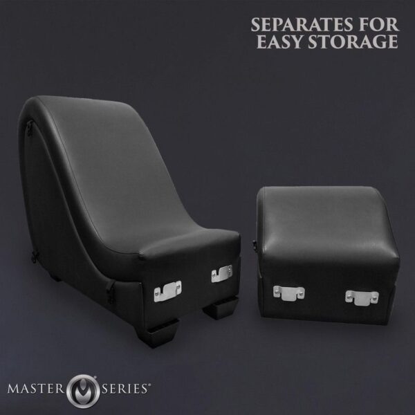 Kinky Seks Lounge met Kussens - Zwart - Afbeelding 9