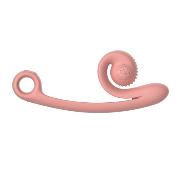 Snail Vibe Curve Duo Vibrator - Peachy Pink - Afbeelding 2