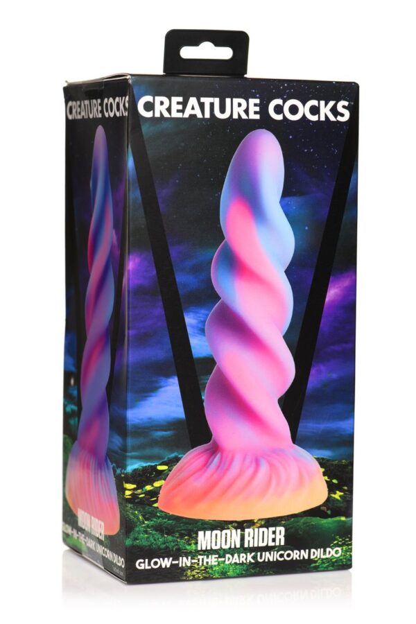 Glow-in-the-Dark Eenhoorn Dildo - Afbeelding 7