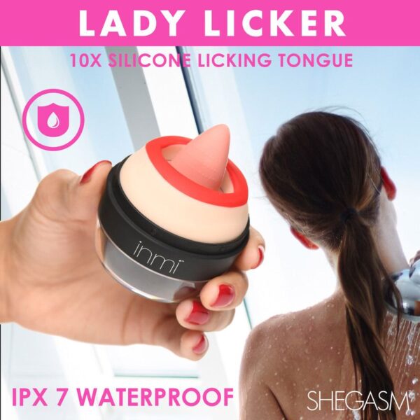 Lickgasm Lady Clitoris Stimulator Met Tong - Afbeelding 15